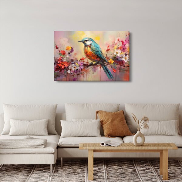 Slika - Slikanje ptice (90x60 cm)