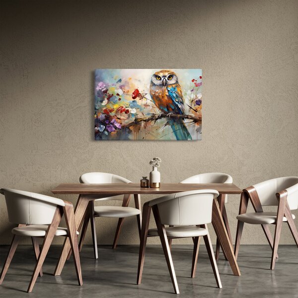Slika - Slikana sova (90x60 cm)
