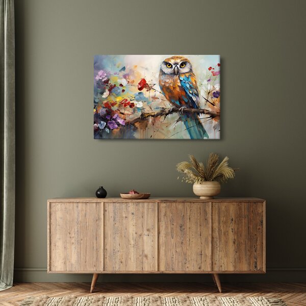Slika - Slikana sova (90x60 cm)