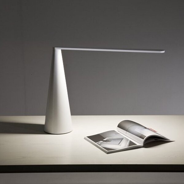 Stolne Lampa Martinelli Luce, Elica, Bijela, Dnevna soba, Metal, Moderan