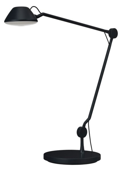 Stolne Lampa FRITZ HANSEN, prigušiv, Crno, Dnevna soba, Aluminij