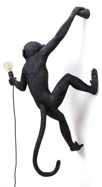 Vanjske Svjetiljka SELETTI, Monkey Lamp, Crno, Plastika, Dizajn