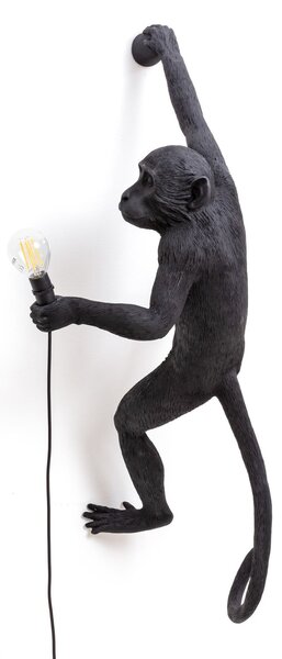 Vanjske Svjetiljka SELETTI, Monkey Lamp, Crno, Plastika, Dizajn