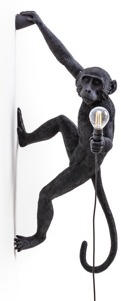 Vanjske Svjetiljka SELETTI, Monkey Lamp, Crno, Plastika, Dizajn