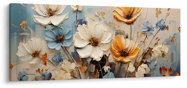 Slika - Buketi, slikanje (120x50 cm)