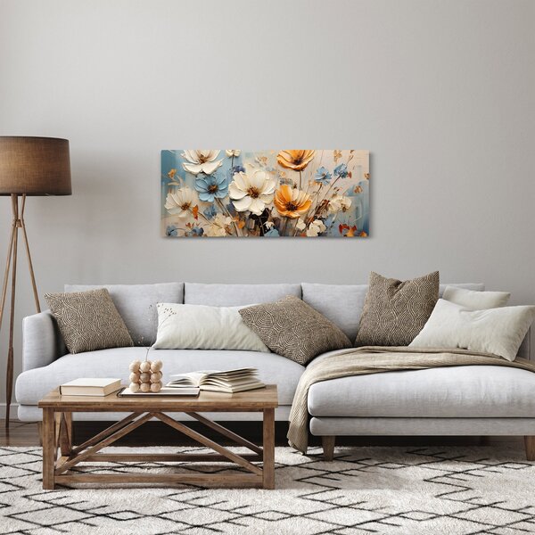 Slika - Buketi, slikanje (120x50 cm)
