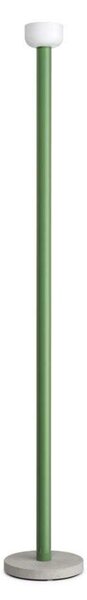Podne Lampa FLOS, Zelena, Dnevna soba, Aluminij
