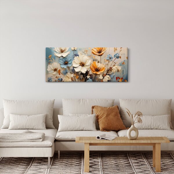 Slika - Buketi, slikanje (120x50 cm)