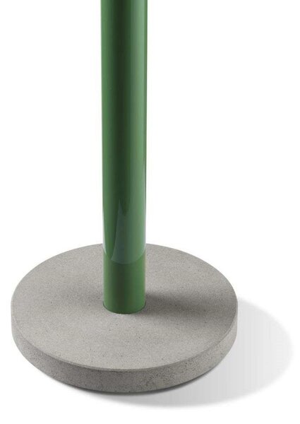Podne Lampa FLOS, Zelena, Dnevna soba, Aluminij