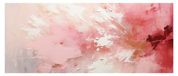 Slika - Ružičasti sažetak (120x50 cm)