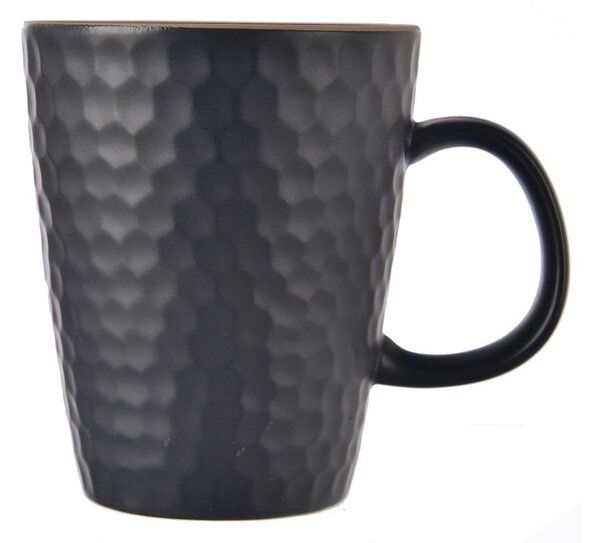 Crna keramička šalica 420 ml Tea Time – Orion