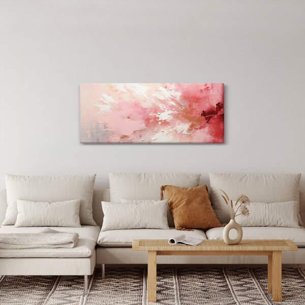 Slika - Ružičasti sažetak (120x50 cm)