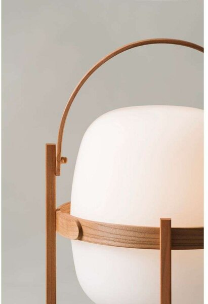 Stolne Lampa Santa & Cole, prigušiv, Bijela, Dnevna soba, Staklo