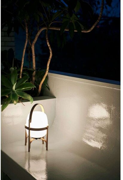 Stolne Lampa Santa & Cole, prigušiv, Bijela, Dnevna soba, Staklo