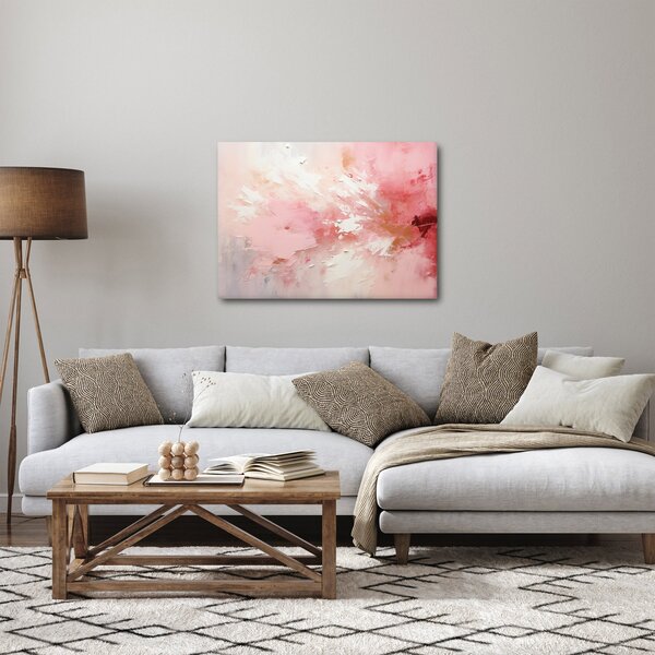 Slika - Ružičasti sažetak (70x50 cm)