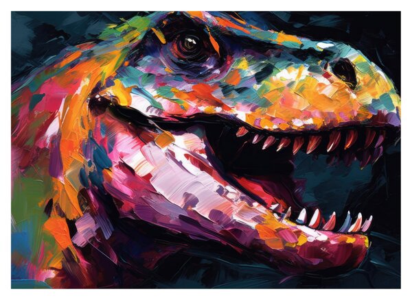 Slika - Dinosaur, slika (70x50 cm)