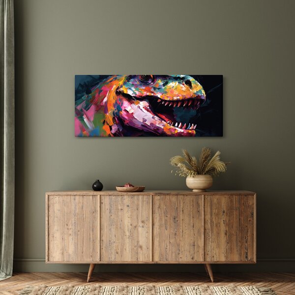Slika - Dinosaur, slika (120x50 cm)