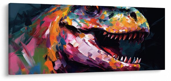 Slika - Dinosaur, slika (120x50 cm)