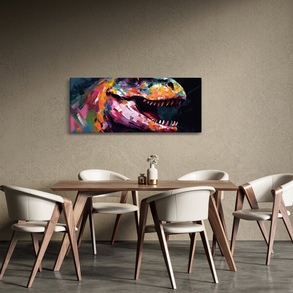 Slika - Dinosaur, slika (120x50 cm)