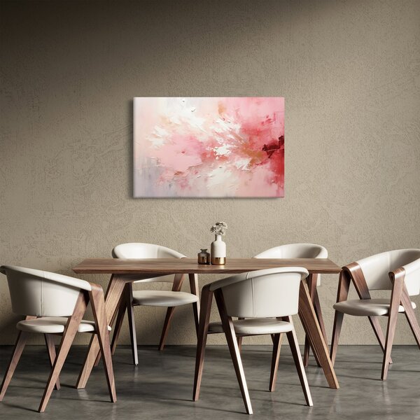Slika - Ružičasti sažetak (90x60 cm)