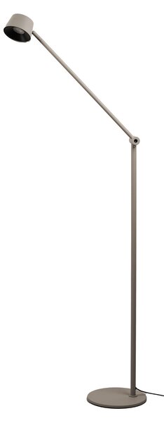 Podne Lampa ANTIDARK, Direction F1, prigušiv, Sivo, Dnevna soba, Metal, Moderan