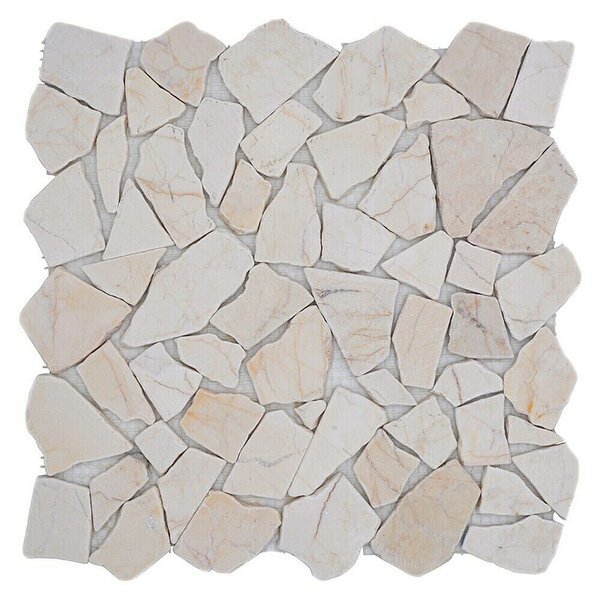 Mozaik pločica Gold Cream CIOT 30/2807 (30,5 x 30,5 cm, Bež boje, Mat)