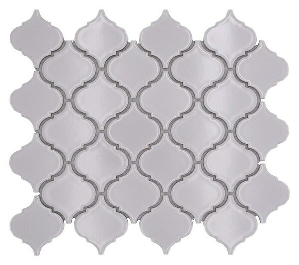 Mozaik pločica Florentiner Uni CLP 1WG (29,3 x 24,5 cm, Bijele boje, Sjaj)