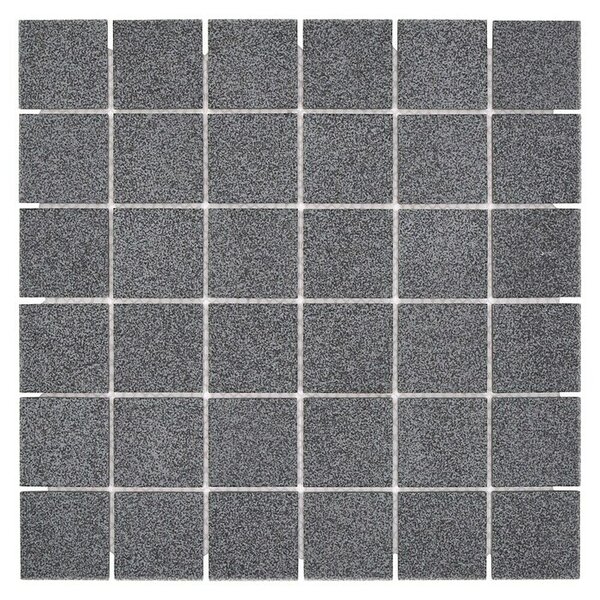 Mozaik pločica Quadrat Uni SAT 509 (30,6 x 30,6 cm, Sive boje, Mat)