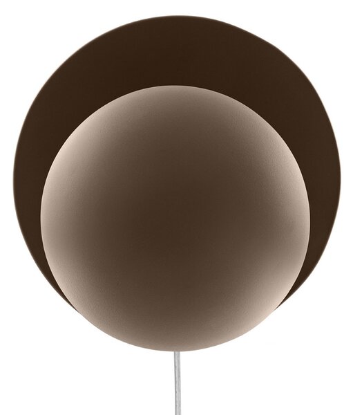 Zidne Svjetiljka Globen Lighting, Orbit, Smeđa / hrđa, Dnevna soba, Metal, Dizajn