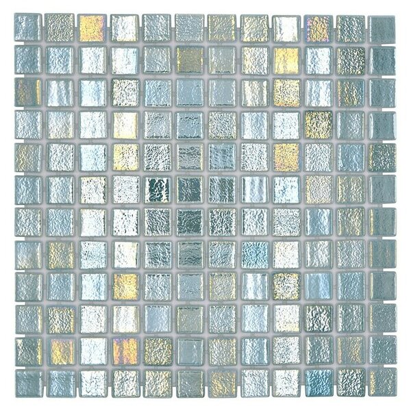 Mozaik pločica Quadrat Eco Shell Crystal VP55253PUR (31,6 x 31,6 cm, Antracit, Sjaj)