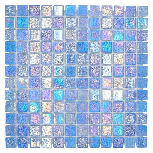 Mozaik pločica Quadrat Eco Shell Air VP55251PUR (31,6 x 31,6 cm, Antracit, Sjaj)