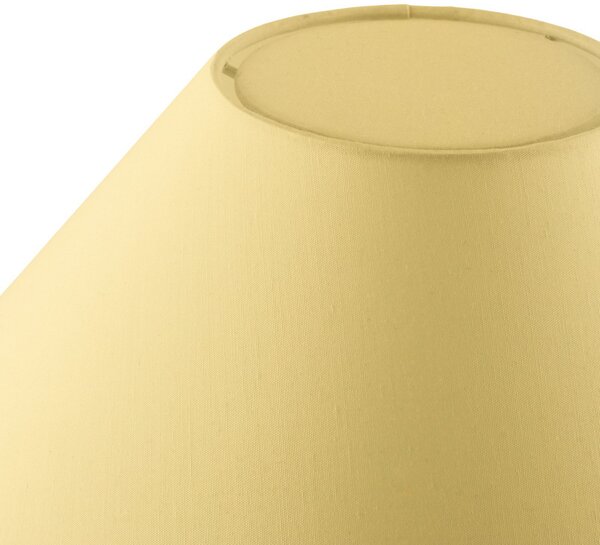 Stolne Lampa Globen Lighting, IRIS, Žuta, Dnevna soba, Tkanina / tekstil, Vintage