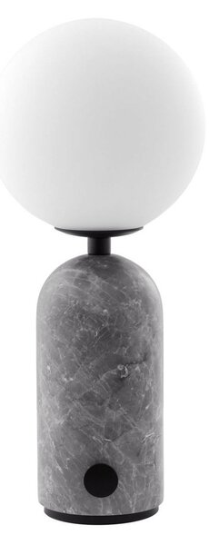 Stolne Lampa Globen Lighting, Torrano, prigušiv, Sivo, Dnevna soba, Kamen, Dizajn