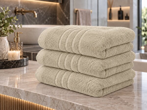 Ručnik Comfort 70 x 140 cm krem, 100% pamuk