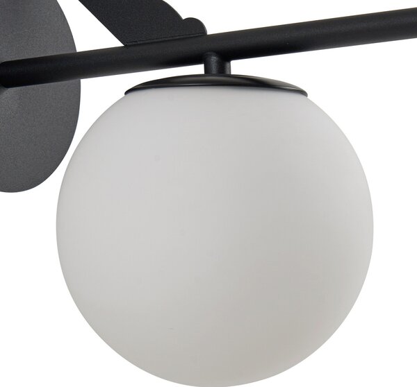 Vanjske Svjetiljka Lindby, Katti Cat, prigušiv, Crno, Balkon, Metal, Seoska kuća / rustikalni