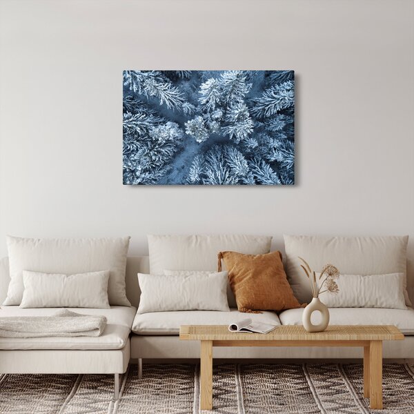 Slika - Snježna šuma (90x60 cm)