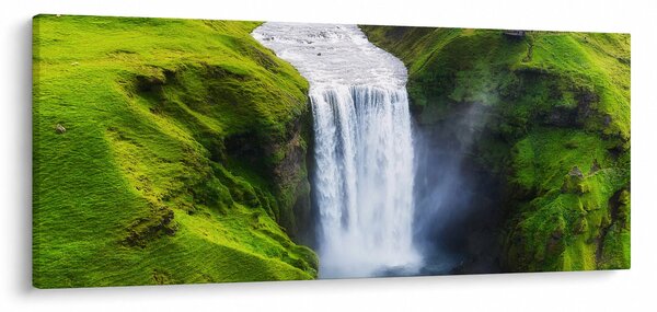 Slika - Vodopad Skogafoss (120x50 cm)