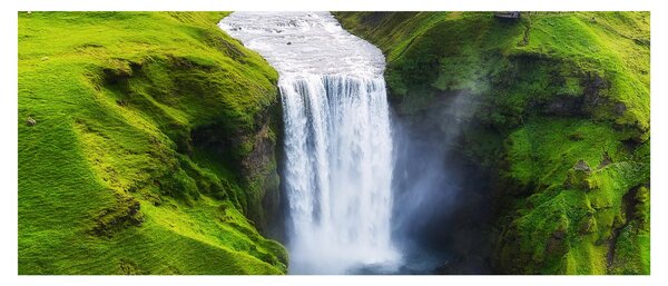 Slika - Vodopad Skogafoss (120x50 cm)