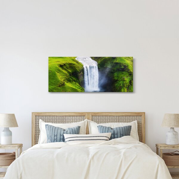 Slika - Vodopad Skogafoss (120x50 cm)