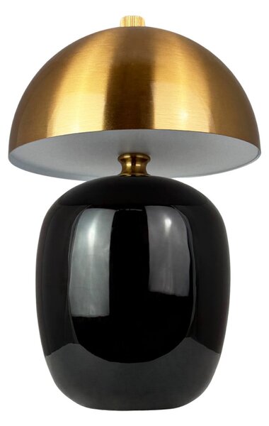 Stolne Lampa Dyberg Larsen, Manhatten, prigušiv, Crno, Dnevna soba, Keramika, Skandinavski