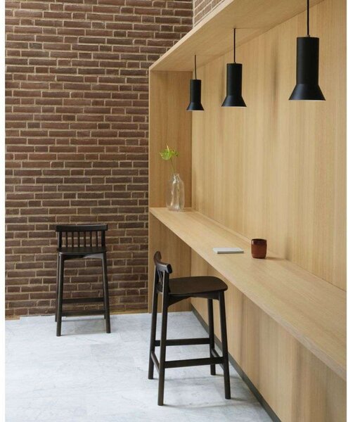 Viseće Svjetiljka Normann Copenhagen, Crno, Dnevna soba, Aluminij