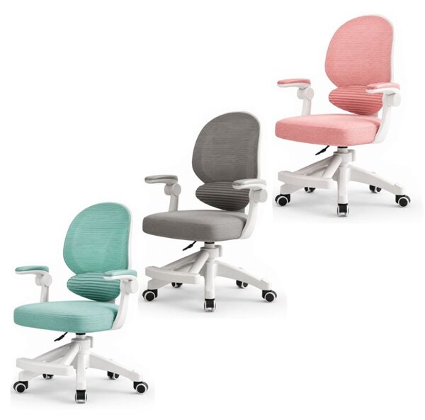 Ergonomska okretna dječja gaming stolica na kotačićima