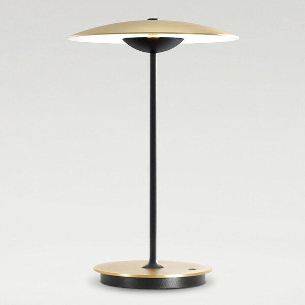 Stolne Lampa MARSET, Ginger, prigušiv, Zlato / mjed, Dnevna soba, Metal, Dizajn