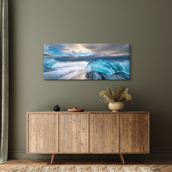 Slika - Dijamantna plaža (120x50 cm)