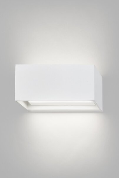 Zidne Svjetiljka LIGHT-POINT, Linea W1, prigušiv, Bijela, Dnevna soba, Aluminij, Dizajn