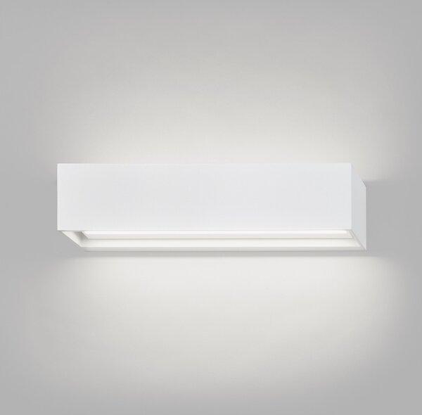Zidne Svjetiljka LIGHT-POINT, Linea W2, prigušiv, Bijela, Dnevna soba, Aluminij, Dizajn