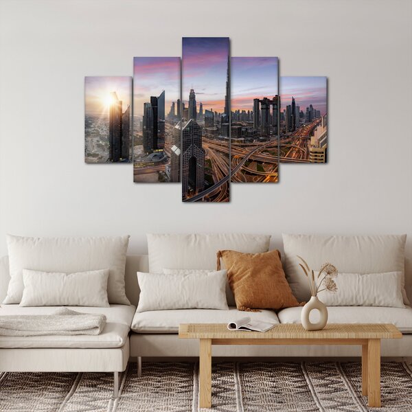 Slika - Panorama Dubaija (150x105 cm)