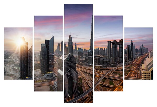 Slika - Panorama Dubaija (150x105 cm)