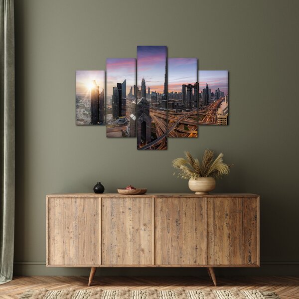 Slika - Panorama Dubaija (150x105 cm)