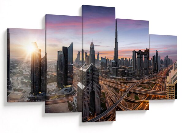 Slika - Panorama Dubaija (150x105 cm)